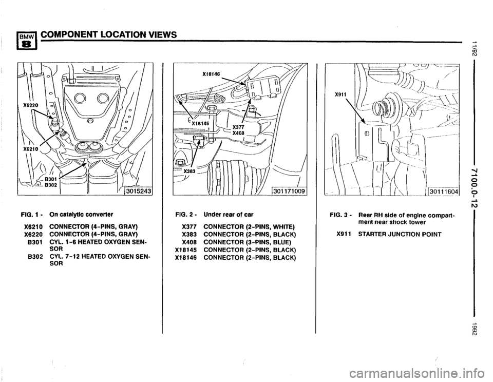BMW 850i 1992 E31 Electrical Troubleshooting Manual 