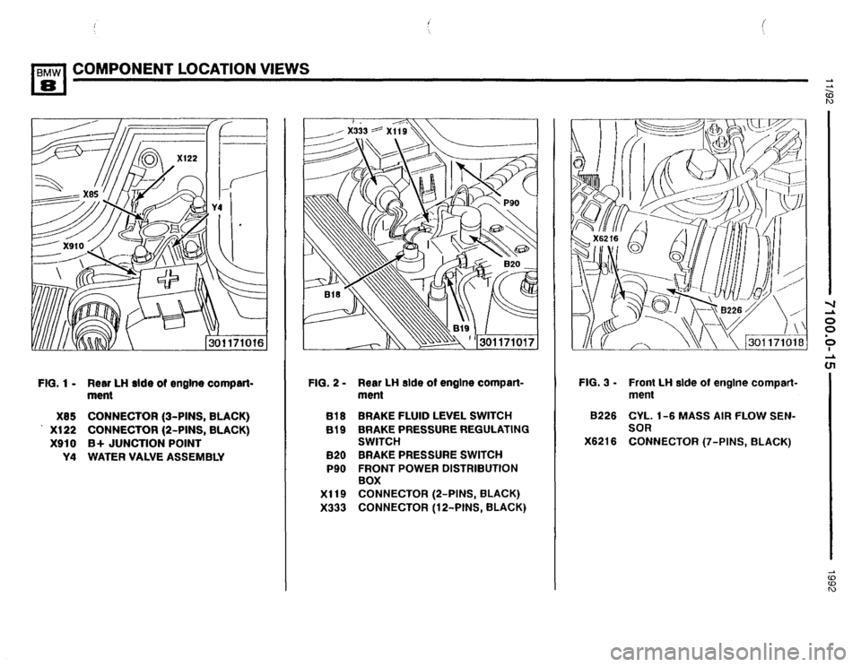BMW 850i 1992 E31 Electrical Troubleshooting Manual 