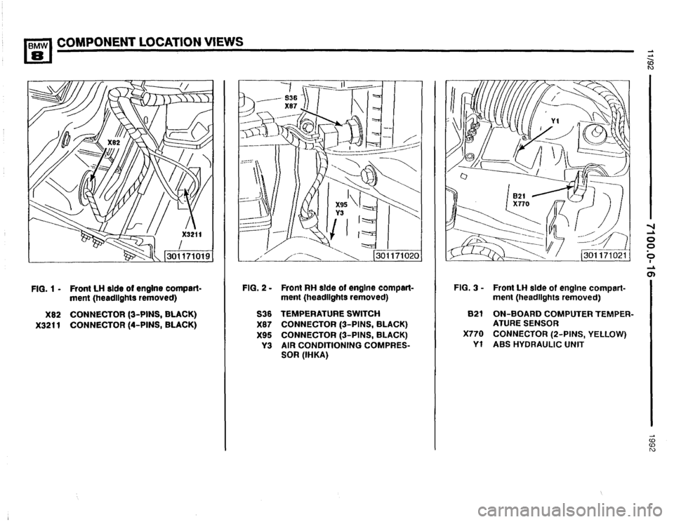 BMW 850i 1992 E31 Electrical Troubleshooting Manual 