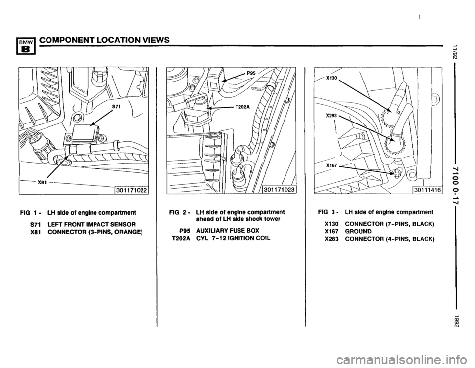 BMW 850i 1992 E31 Electrical Troubleshooting Manual 