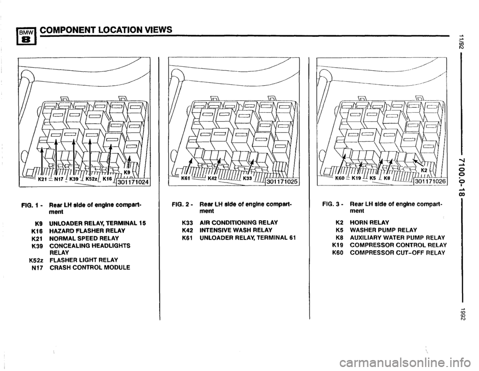 BMW 850i 1992 E31 Electrical Troubleshooting Manual 