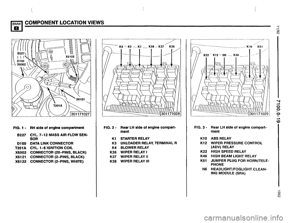 BMW 850i 1992 E31 Electrical Troubleshooting Manual 