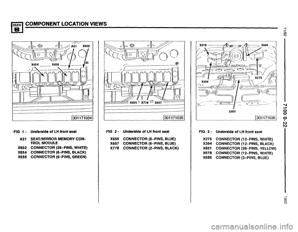 BMW 850i 1992 E31 Electrical Troubleshooting Manual 