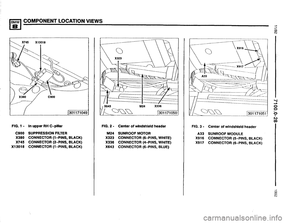 BMW 850i 1992 E31 Electrical Troubleshooting Manual 