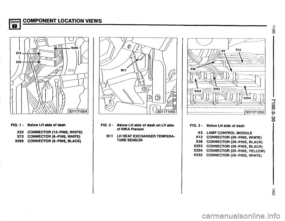 BMW 850i 1992 E31 Electrical Troubleshooting Manual 