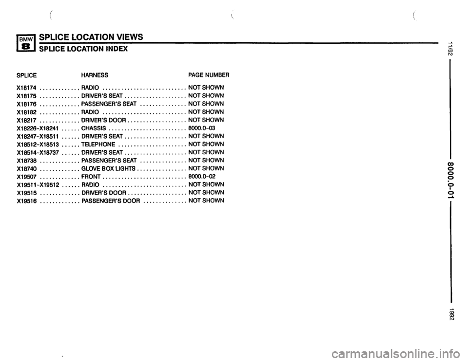 BMW 850i 1992 E31 Electrical Troubleshooting Manual 