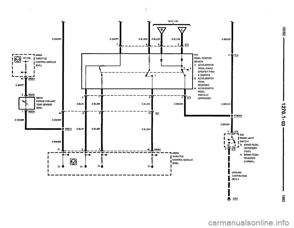 BMW 850i 1993 E31 Electrical Troubleshooting Manual 