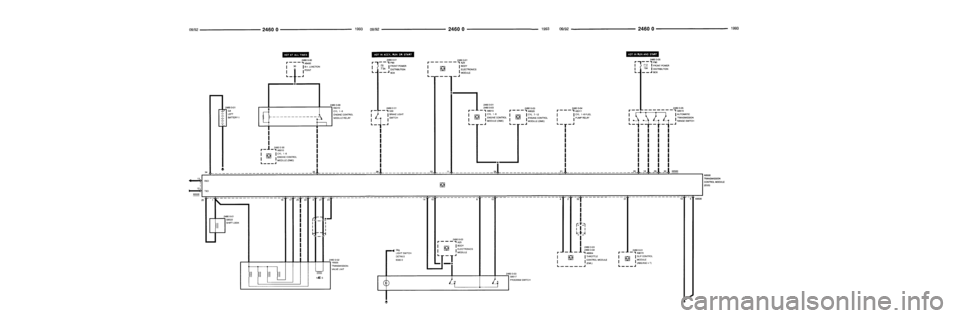 BMW 850i 1993 E31 Electrical Troubleshooting Manual 