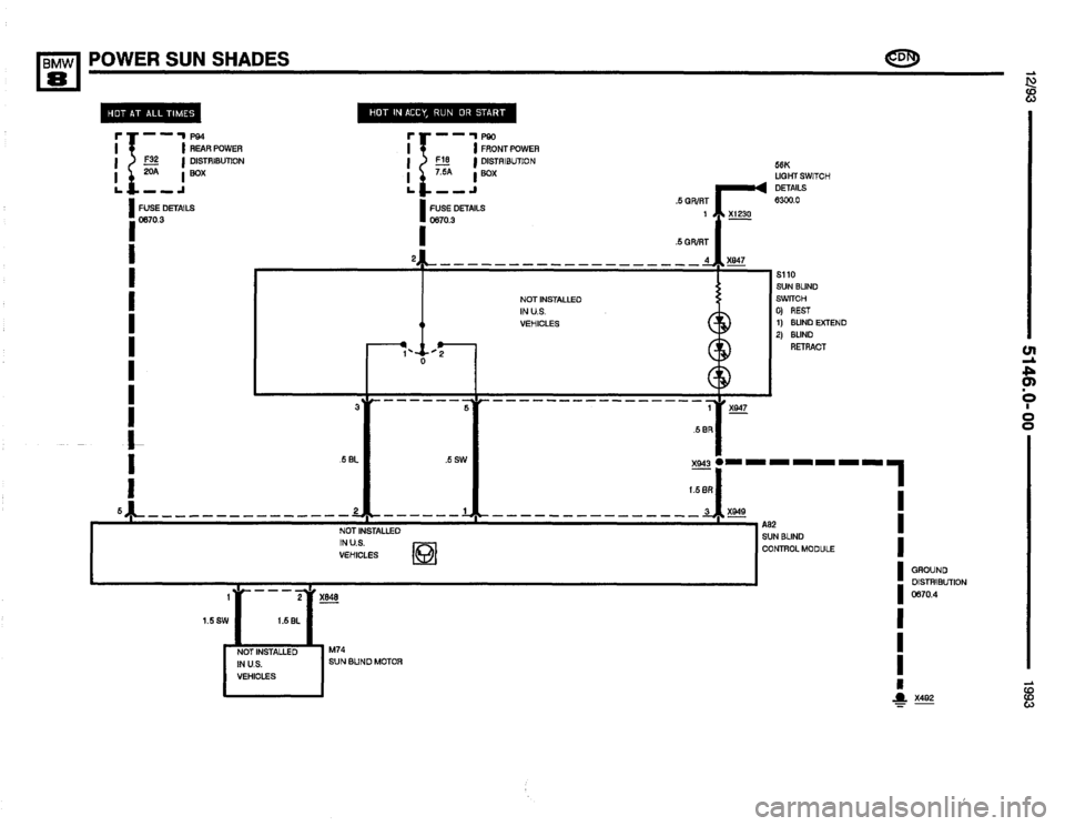 BMW 850i 1993 E31 Electrical Troubleshooting Manual 