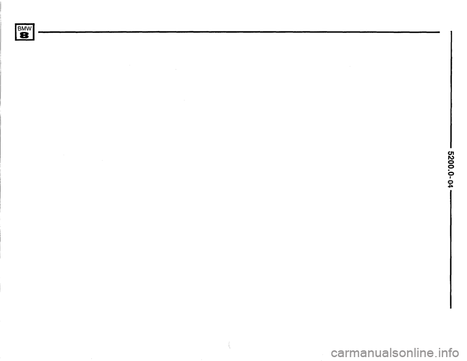 BMW 850i 1993 E31 Electrical Troubleshooting Manual 
