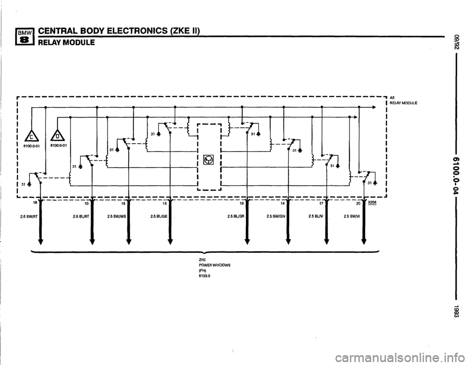 BMW 850i 1993 E31 Electrical Troubleshooting Manual 