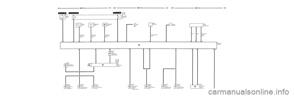 BMW 850i 1993 E31 Electrical Troubleshooting Manual 