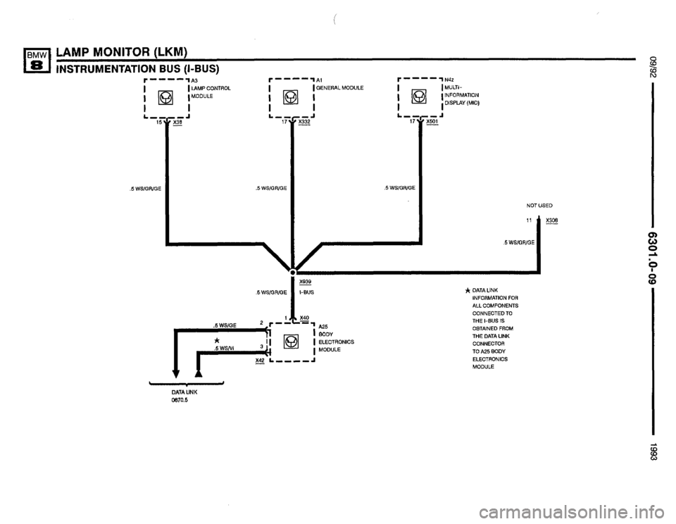 BMW 850i 1993 E31 Electrical Troubleshooting Manual 