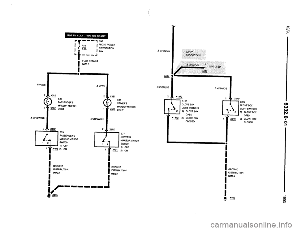 BMW 850i 1993 E31 Electrical Troubleshooting Manual 