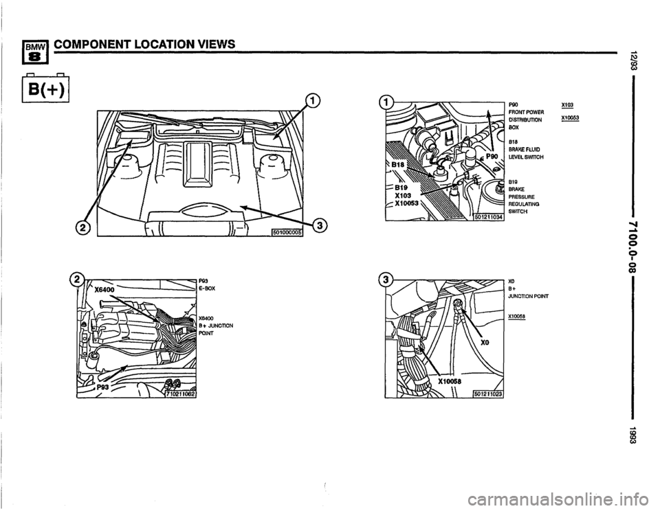 BMW 850i 1993 E31 Electrical Troubleshooting Manual 