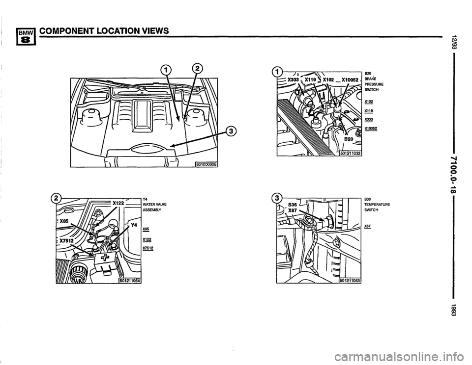 BMW 850i 1993 E31 Electrical Troubleshooting Manual 