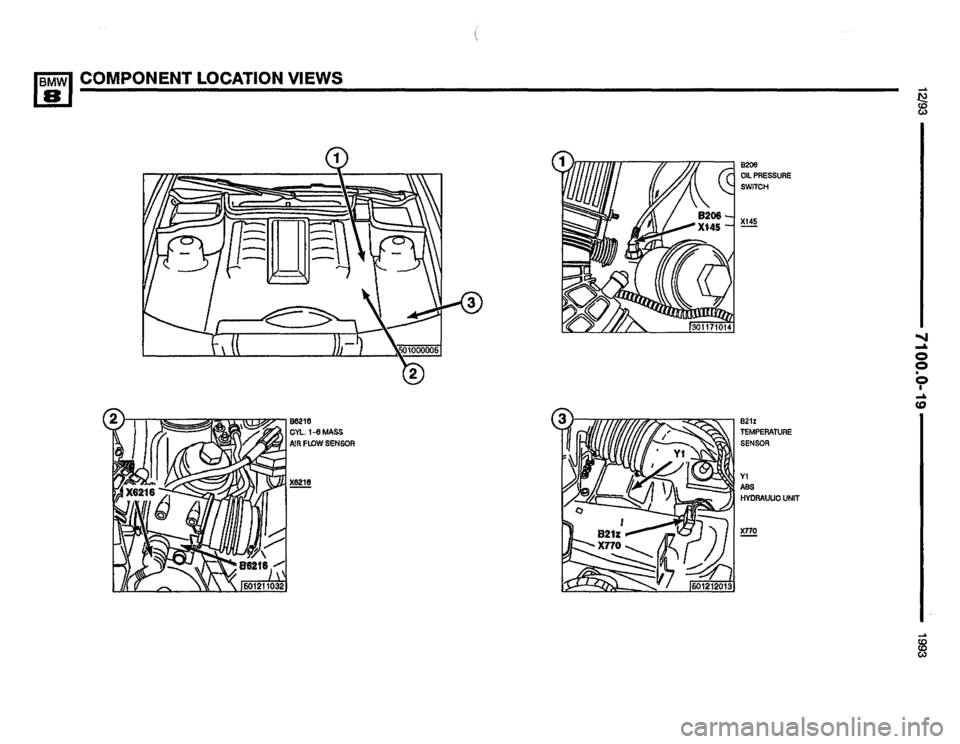 BMW 850i 1993 E31 Electrical Troubleshooting Manual 