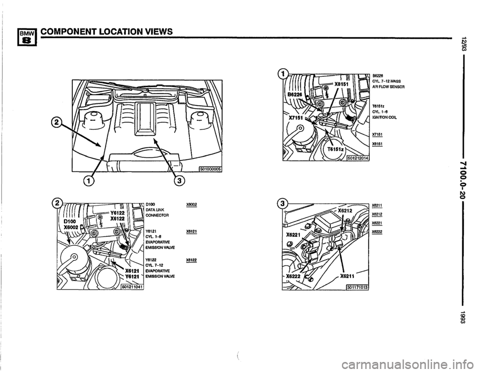 BMW 850i 1993 E31 Electrical Troubleshooting Manual 
