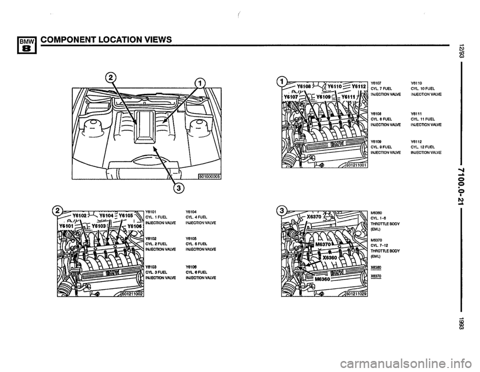 BMW 850i 1993 E31 Electrical Troubleshooting Manual 