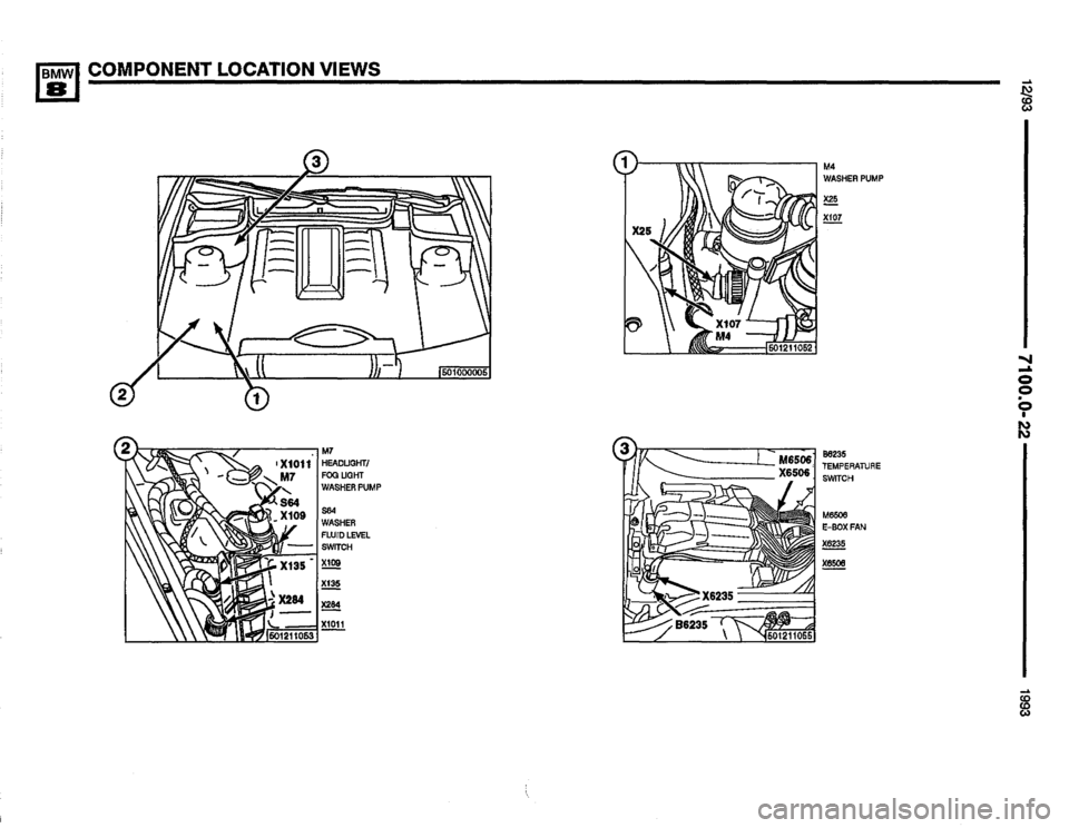 BMW 850i 1993 E31 Electrical Troubleshooting Manual 