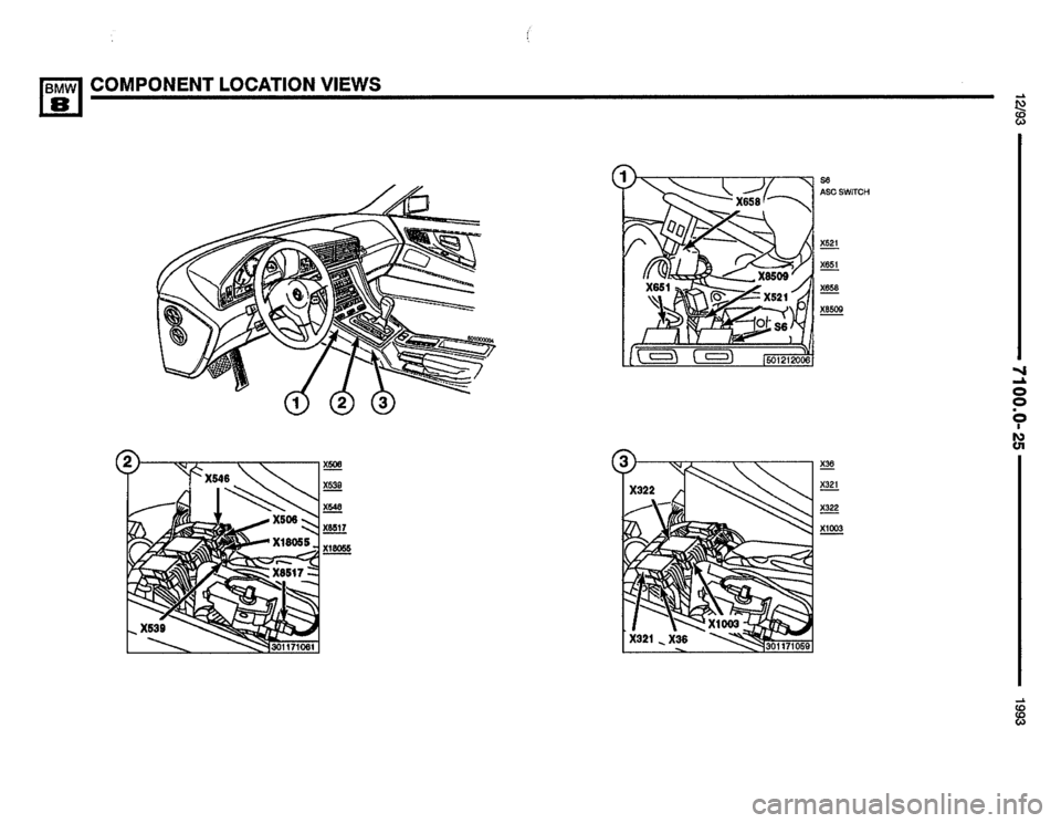 BMW 850i 1993 E31 Electrical Troubleshooting Manual 