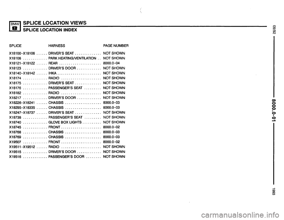 BMW 850i 1993 E31 Electrical Troubleshooting Manual 