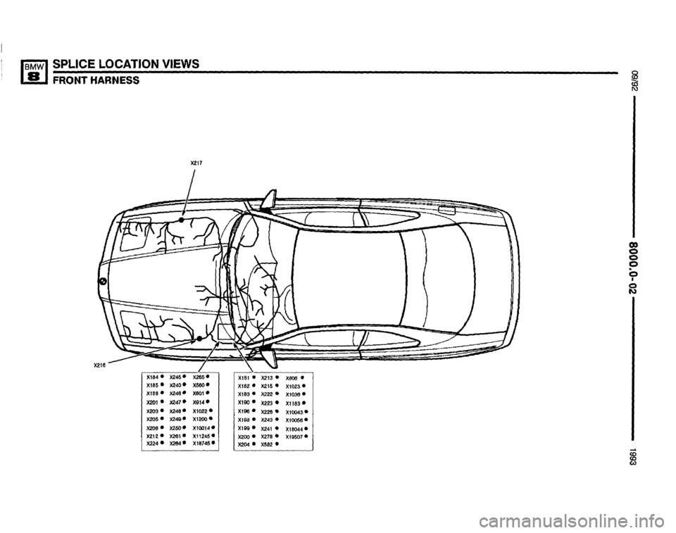 BMW 850i 1993 E31 Electrical Troubleshooting Manual 