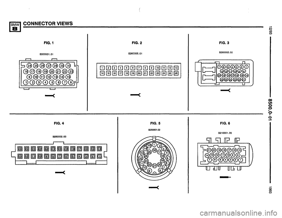 BMW 850i 1993 E31 Electrical Troubleshooting Manual 