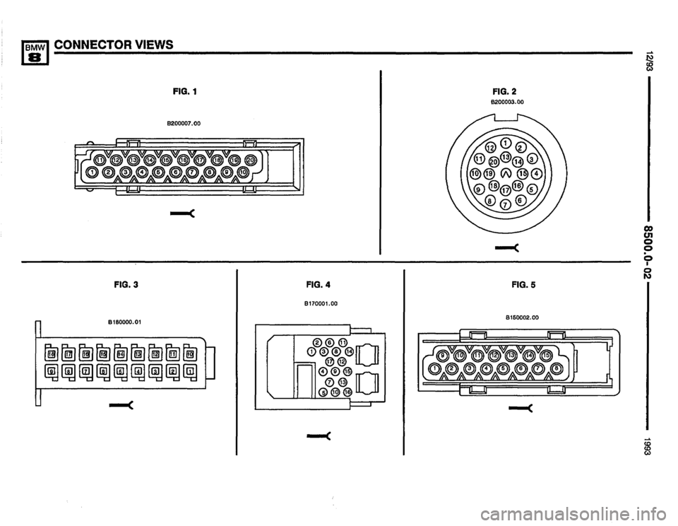 BMW 850i 1993 E31 Electrical Troubleshooting Manual 