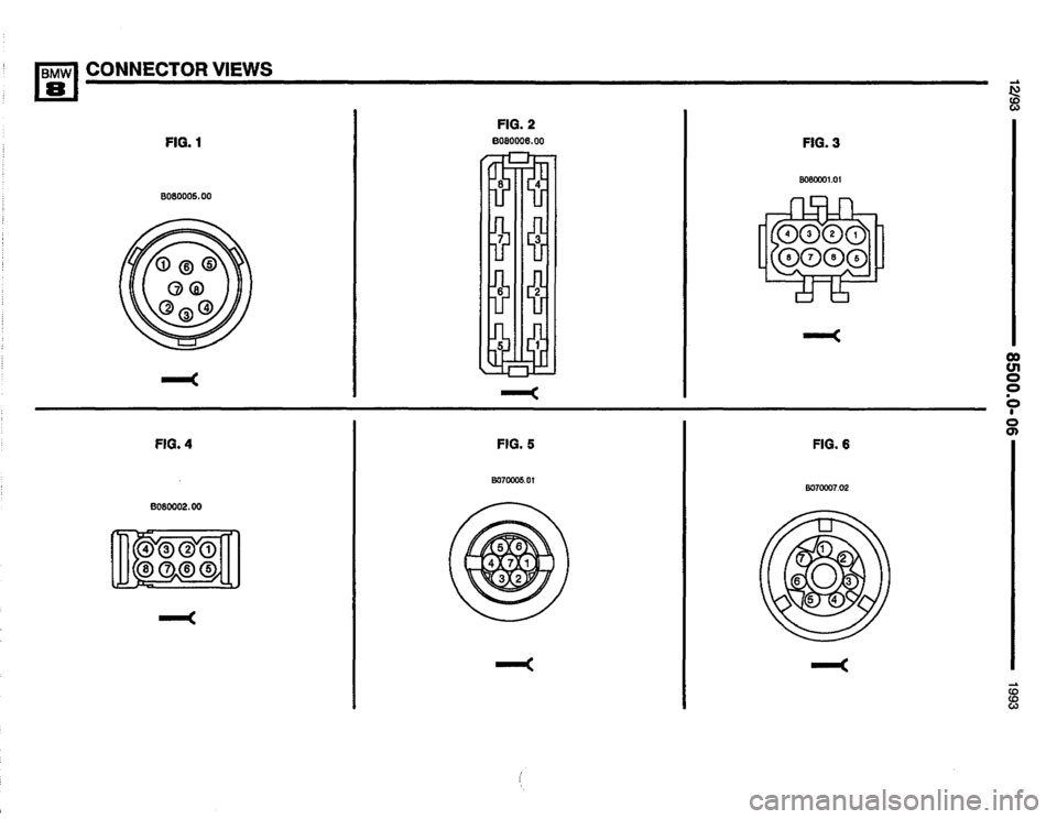 BMW 850i 1993 E31 Electrical Troubleshooting Manual 