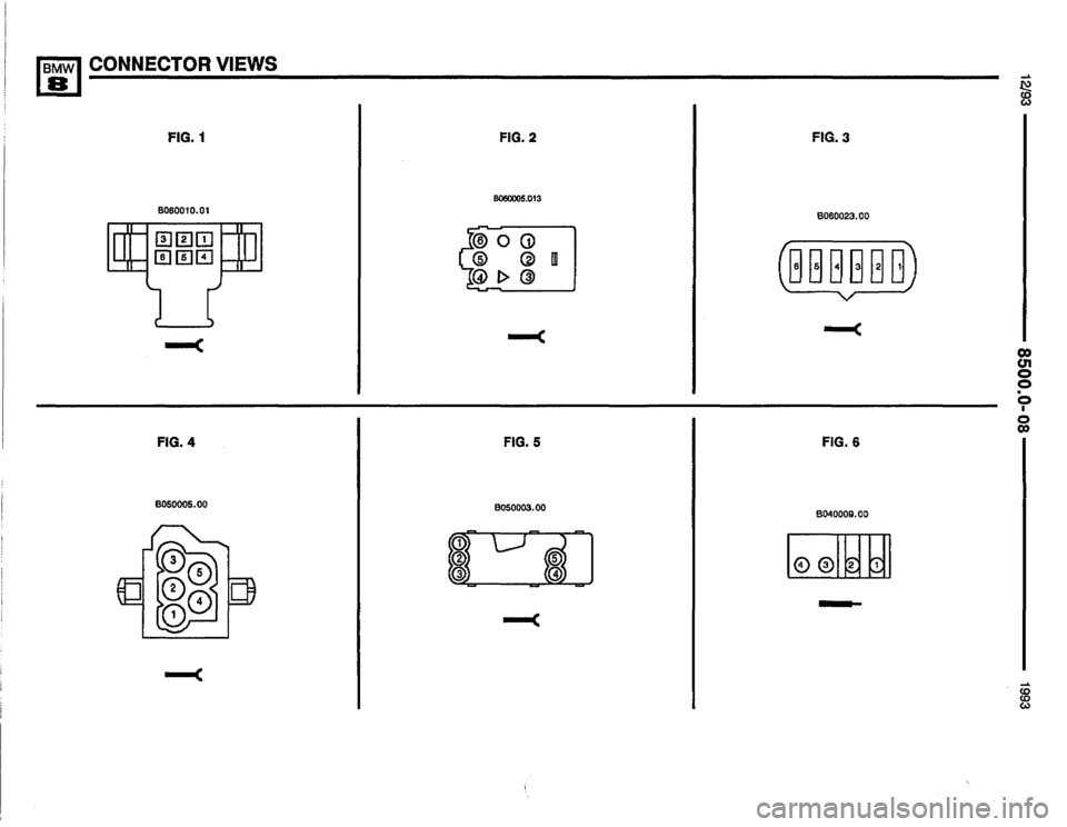 BMW 850i 1993 E31 Electrical Troubleshooting Manual 