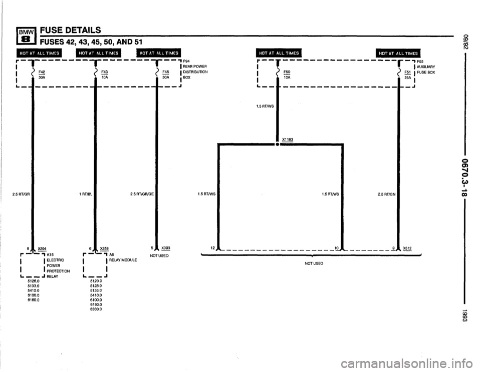BMW 850i 1993 E31 Electrical Troubleshooting Manual 