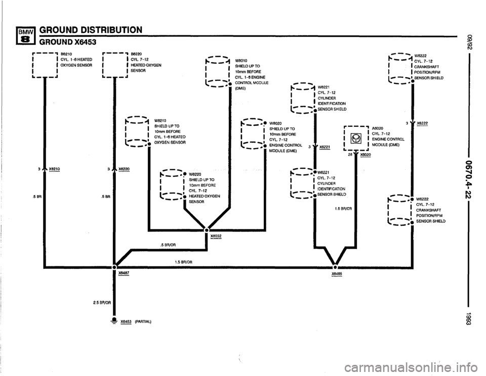 BMW 850i 1993 E31 Electrical Troubleshooting Manual 