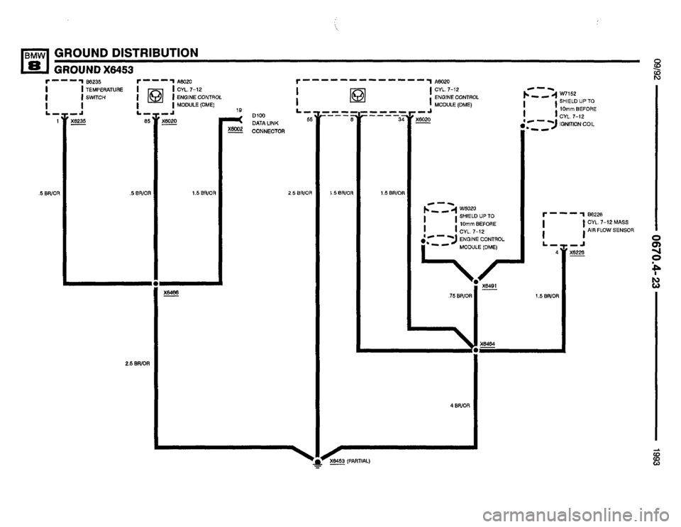 BMW 850i 1993 E31 Electrical Troubleshooting Manual 