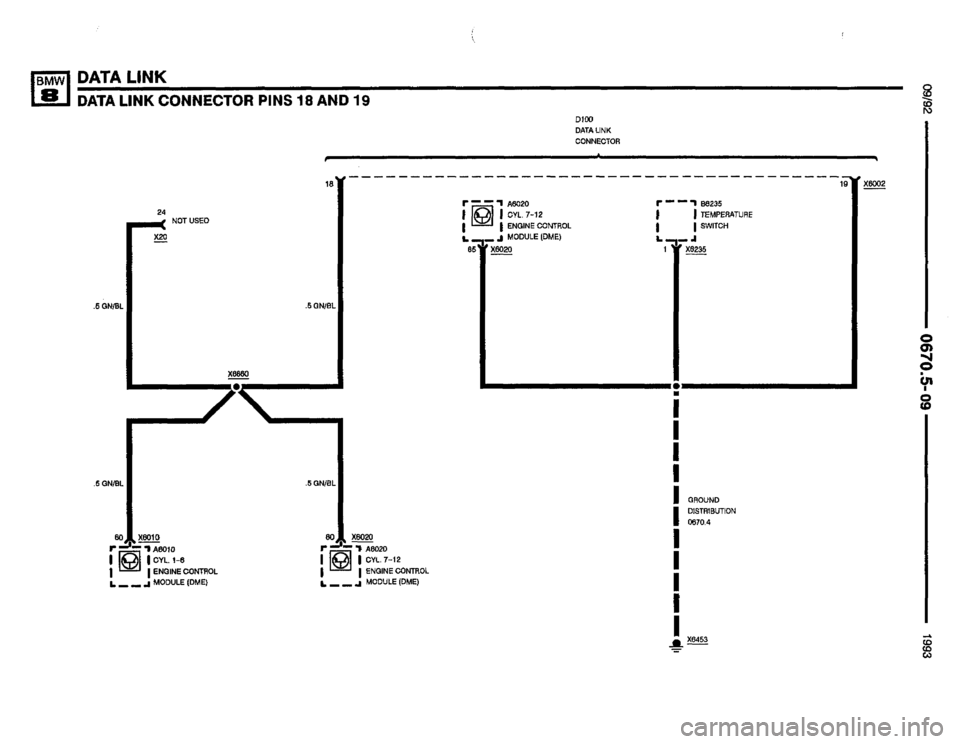 BMW 850i 1993 E31 Electrical Troubleshooting Manual 
