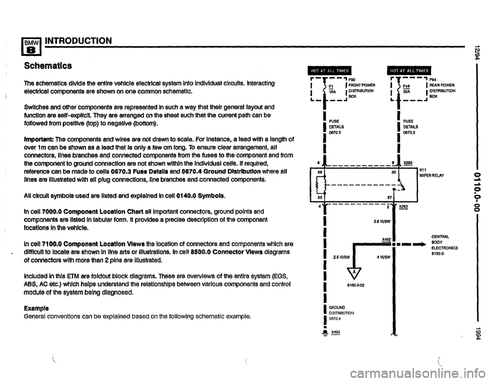 BMW 850csi 1994 E31 Electrical Troubleshooting Manual 