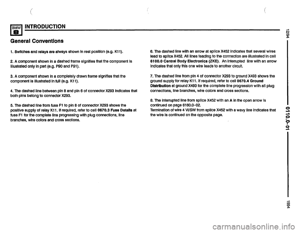 BMW 850csi 1994 E31 Electrical Troubleshooting Manual 