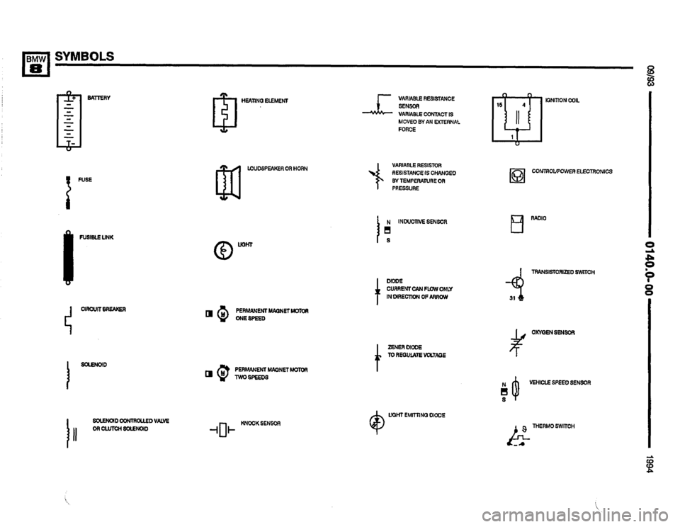 BMW 850csi 1994 E31 Electrical Troubleshooting Manual 