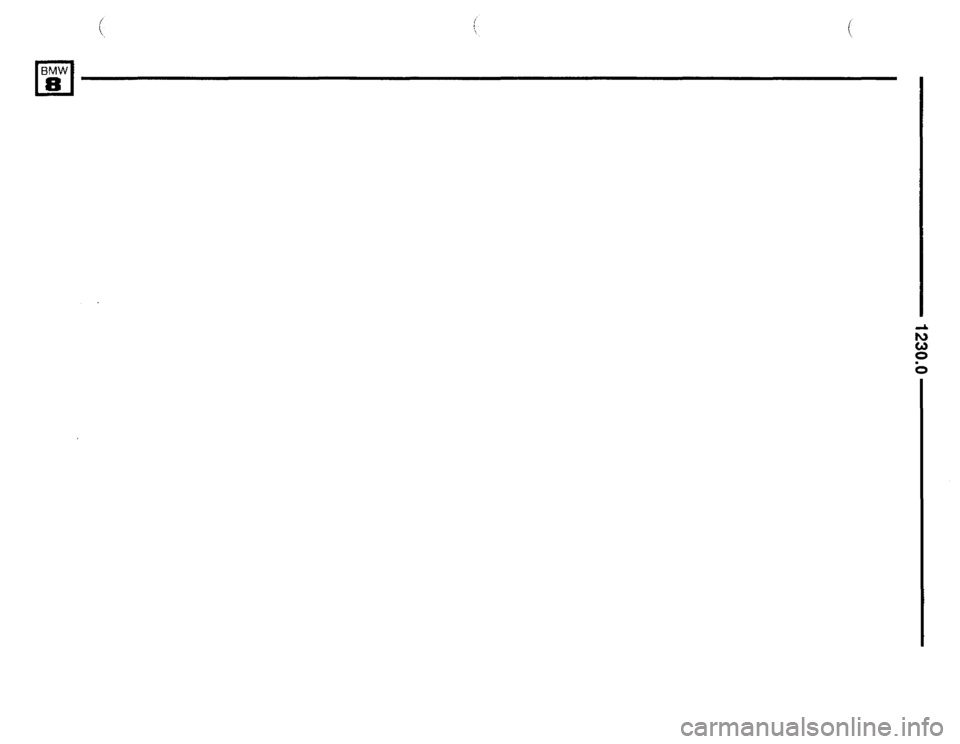BMW 850csi 1994 E31 Electrical Troubleshooting Manual 