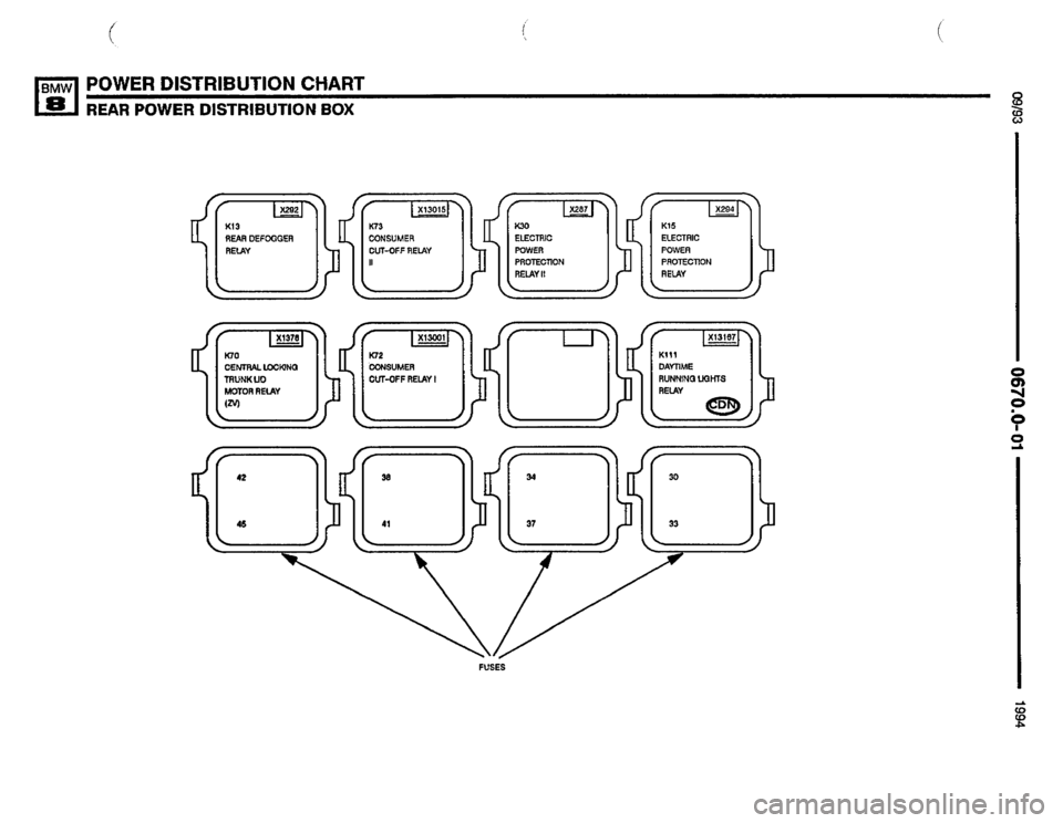 BMW 850csi 1994 E31 Electrical Troubleshooting Manual 