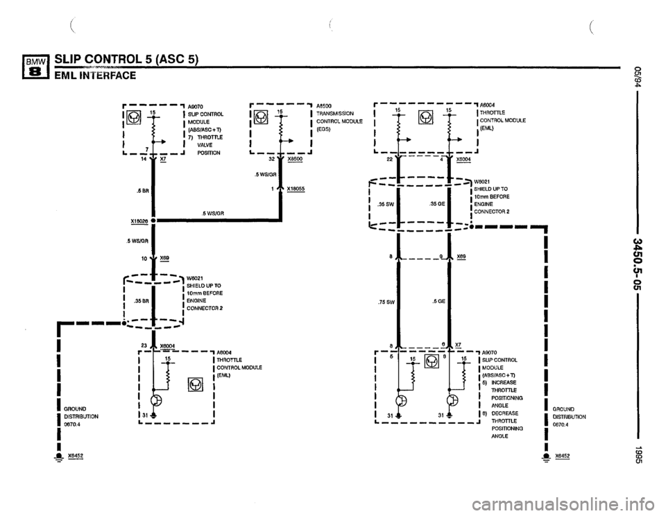 BMW 850csi 1994 E31 Electrical Troubleshooting Manual 