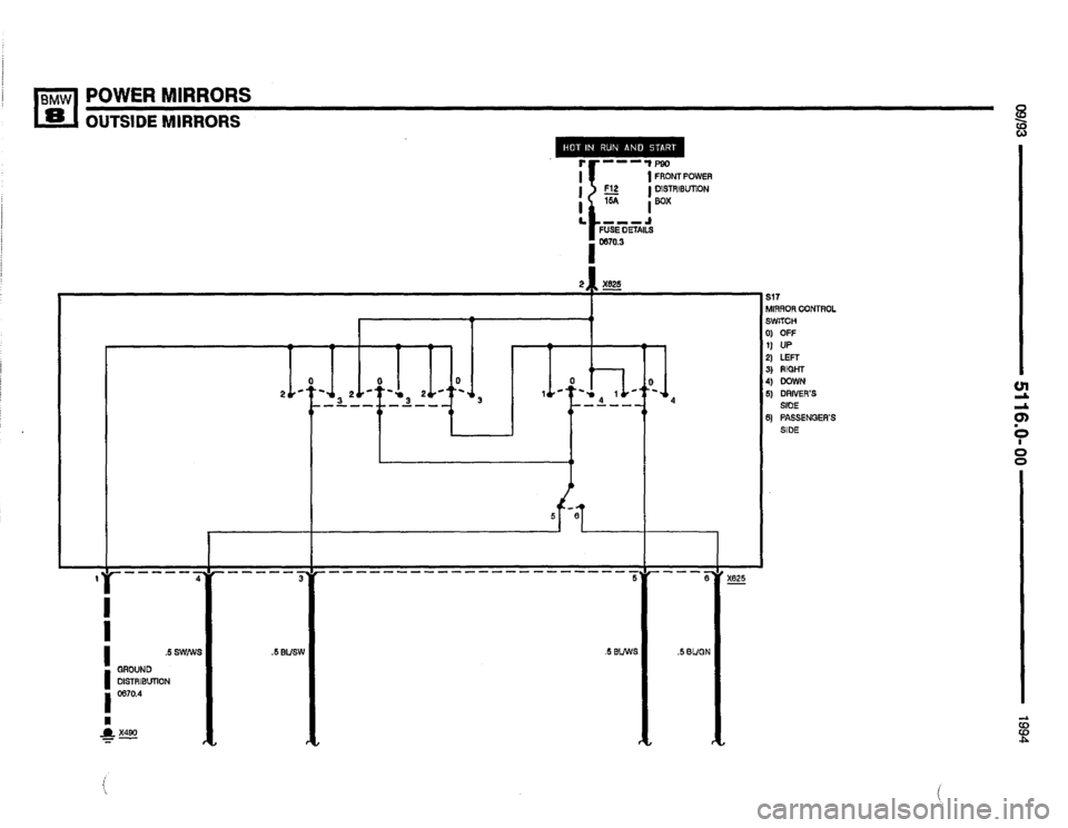BMW 850csi 1994 E31 Electrical Troubleshooting Manual 