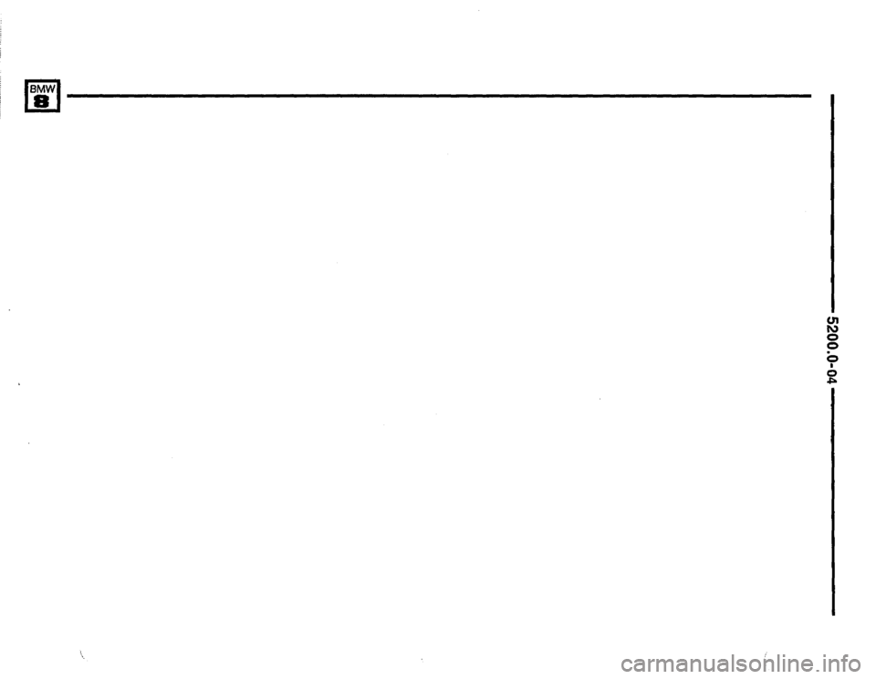 BMW 850csi 1994 E31 Electrical Troubleshooting Manual 