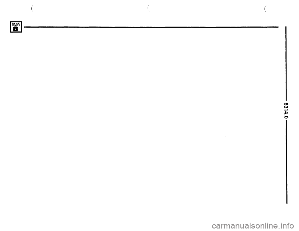 BMW 850csi 1994 E31 Electrical Troubleshooting Manual 