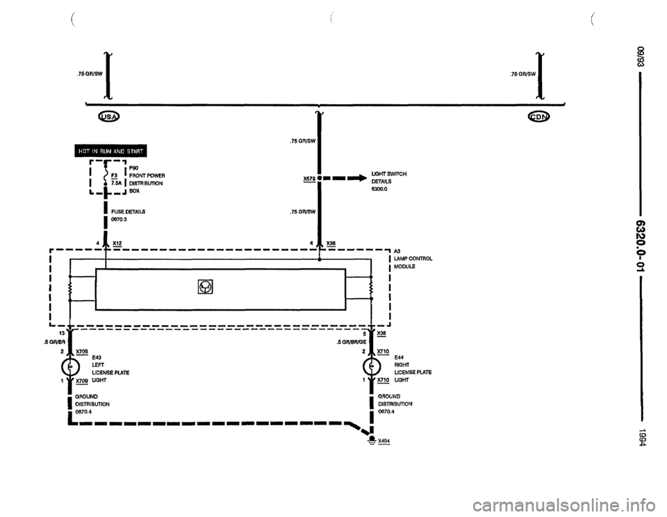 BMW 850csi 1994 E31 Electrical Troubleshooting Manual 