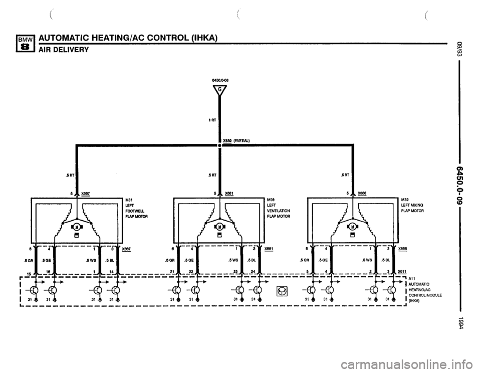 BMW 850csi 1994 E31 Electrical Troubleshooting Manual 