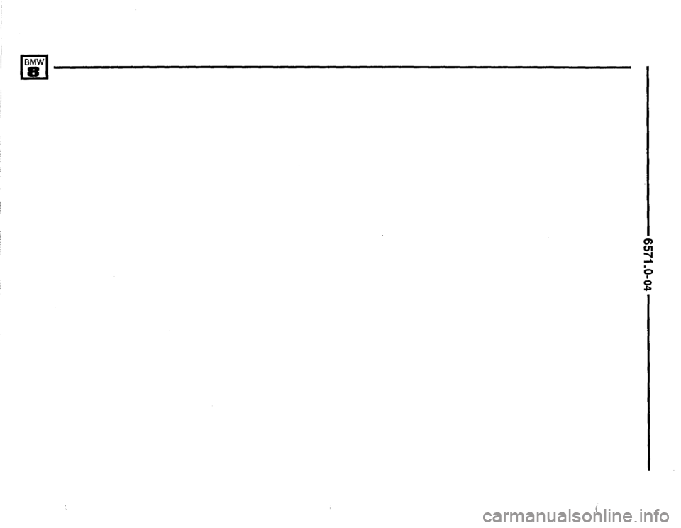 BMW 850csi 1994 E31 Electrical Troubleshooting Manual 