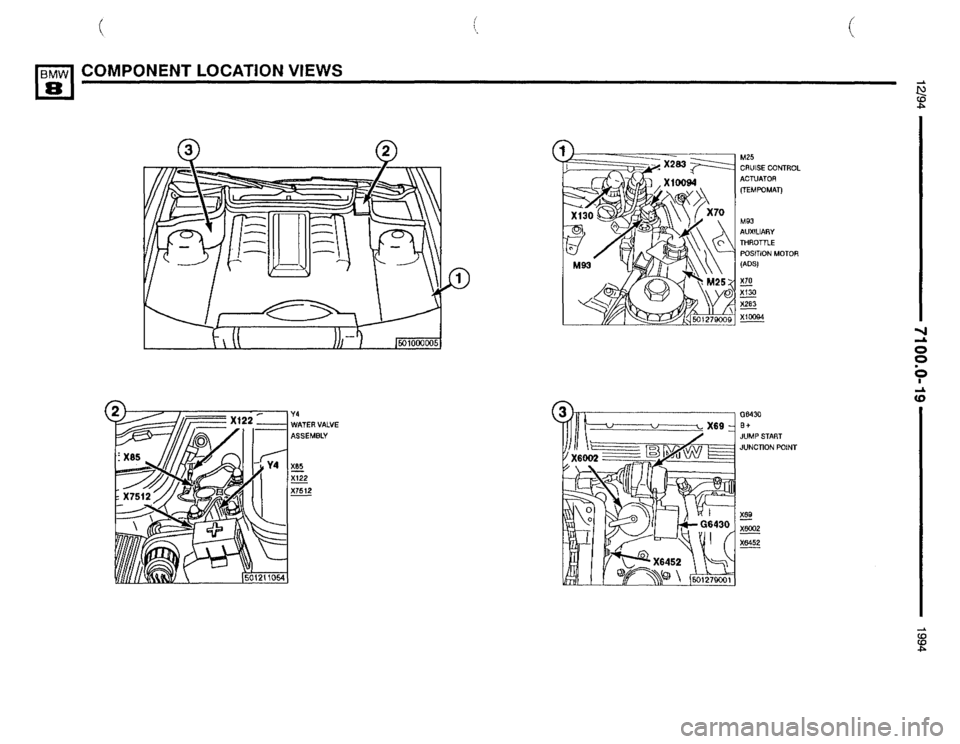 BMW 850csi 1994 E31 Electrical Troubleshooting Manual 