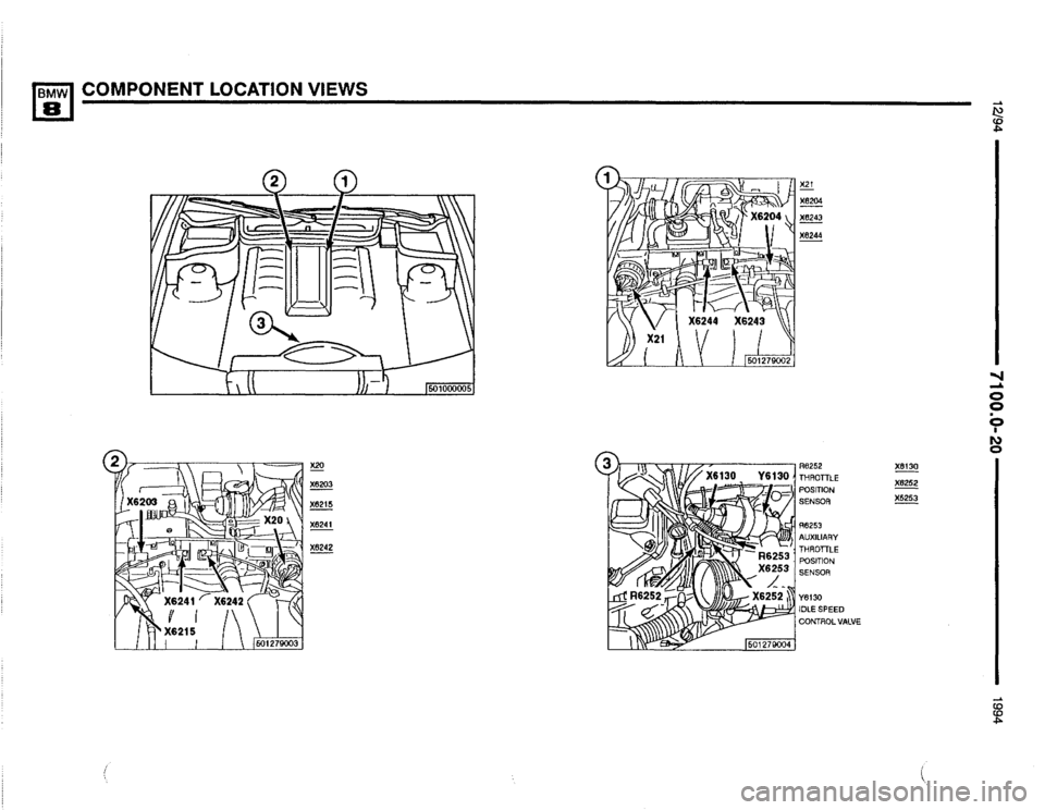 BMW 850csi 1994 E31 Electrical Troubleshooting Manual 