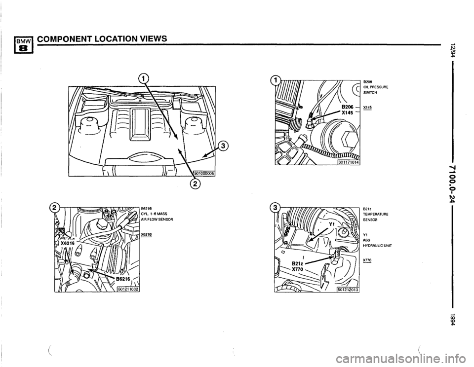 BMW 850csi 1994 E31 Electrical Troubleshooting Manual 